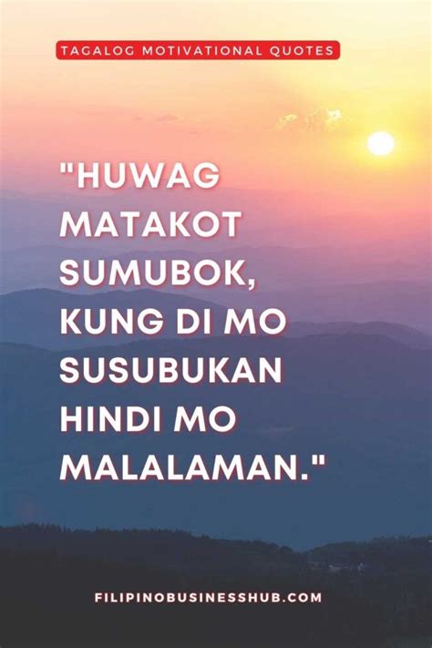 quotes for today tagalog